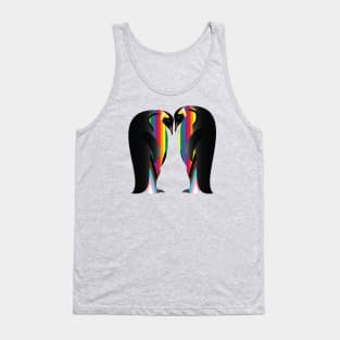 Queer Penguin Pride! Tank Top